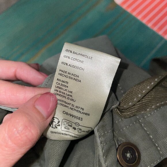 NWOT We the Free Hayden Pull-On Pants, Fatigue Green Utility - Picture 9 of 10